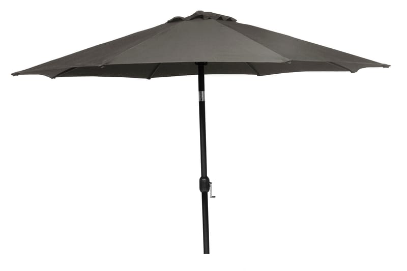 Hillerstorp Parasoll 300 cm ALU Grå - aluminium och polyester - Utemöbler - Solskydd - Parasoll