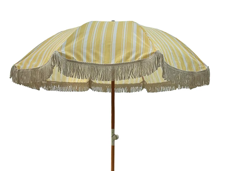 Hillerstorp Parasoll 200 cm, Gul