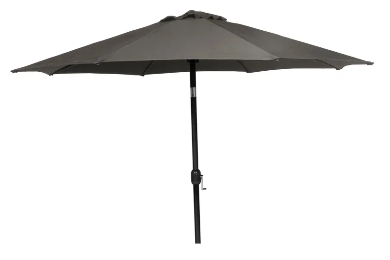 Hillerstorp Parasoll 300 cm ALU Grå - aluminium och polyester - Utemöbler - Solskydd - Parasoll