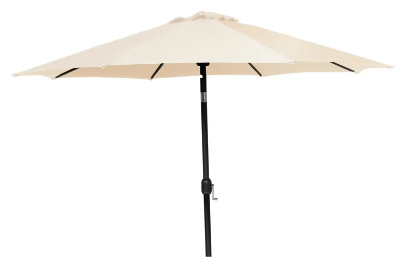 Hillerstorp Parasoll 300 cm ALU Beige - aluminium och polyester - Utemöbler - Solskydd - Parasoll