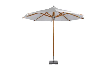 Lyon Parasoll 300 cm Olefin Offwhite - Fritab - Utemöbler - Solskydd - Parasoll - Baliparasoll