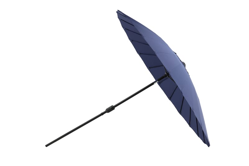 Palmetto Parasoll 270 cm - Blå - Utemöbler - Solskydd - Parasoll