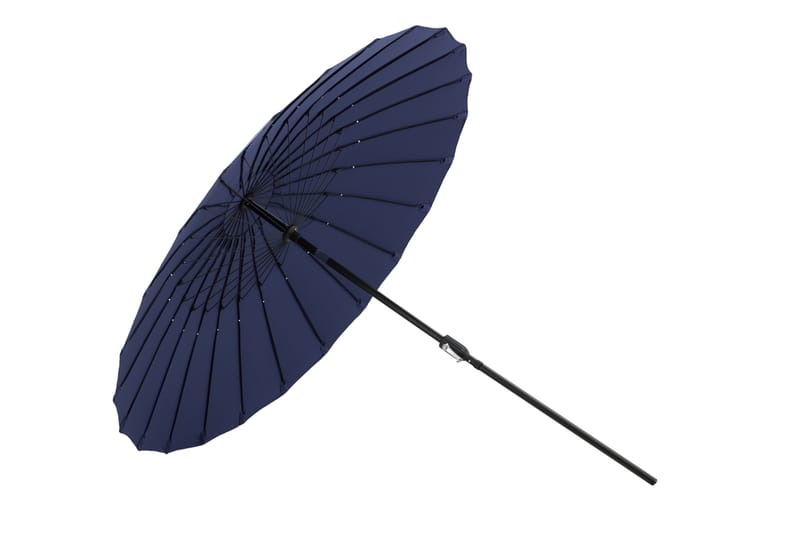 Palmetto Parasoll 270 cm - Blå - Utemöbler - Solskydd - Parasoll