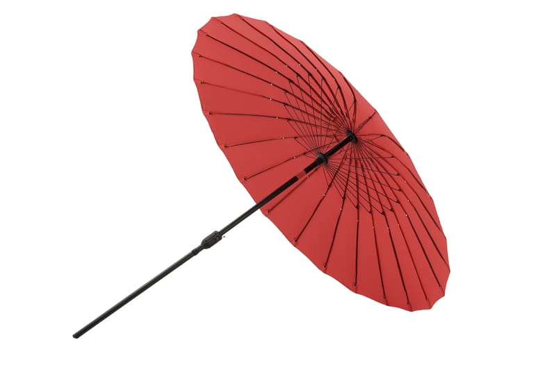 Palmetto Parasoll 270 cm - Röd - Utemöbler - Solskydd - Parasoll