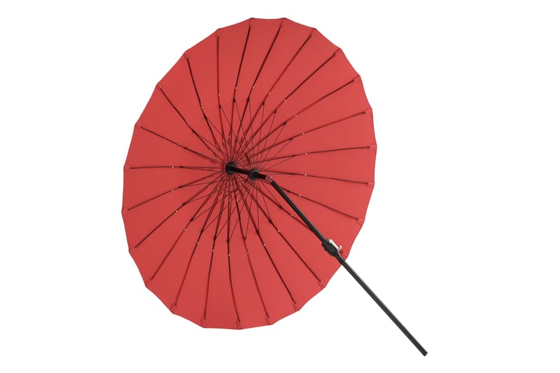 Palmetto Parasoll 270 cm - Röd - Utemöbler - Solskydd - Parasoll