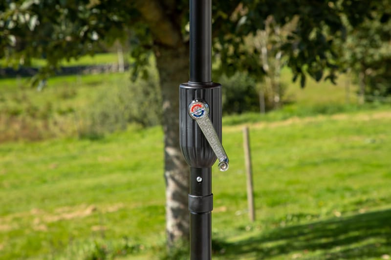 Palmetto Parasoll 270 cm - Röd - Utemöbler - Solskydd - Parasoll