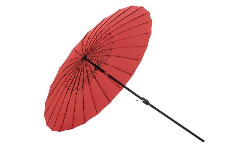Palmetto Parasoll 270 cm - Röd - Utemöbler - Solskydd - Parasoll