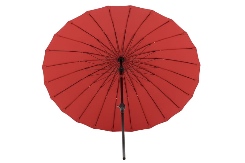 Palmetto Parasoll 270 cm - Röd - Utemöbler - Solskydd - Parasoll