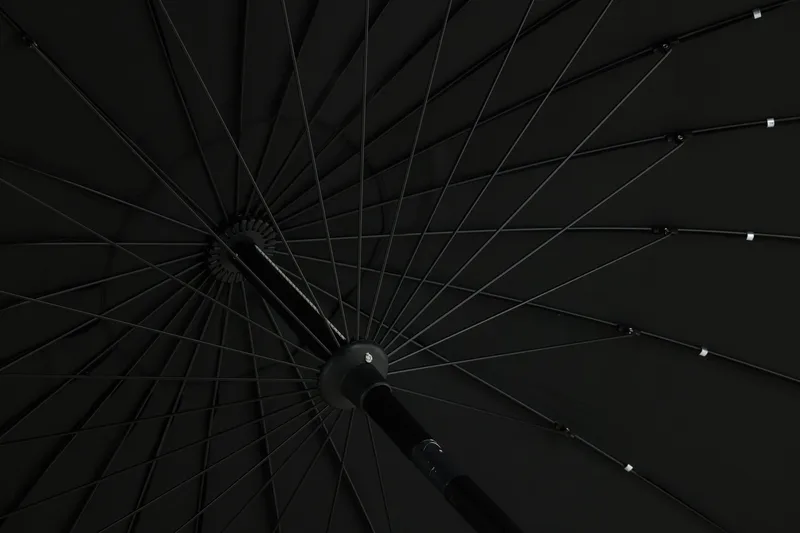 Palmetto Parasoll 270 cm - Svart - Utemöbler - Solskydd - Parasoll