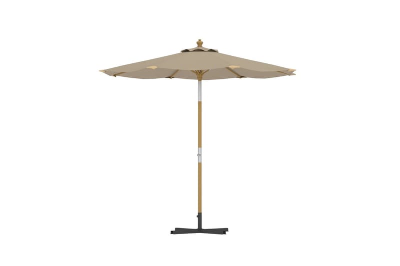 Parasoll Cerox 270 cm Utomhus - Beige - Utemöbler - Solskydd - Parasoll - Baliparasoll