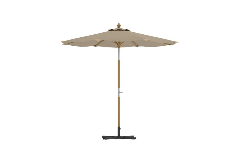 Parasoll Cerox 270 cm Utomhus - Beige - Utemöbler - Solskydd - Parasoll - Baliparasoll