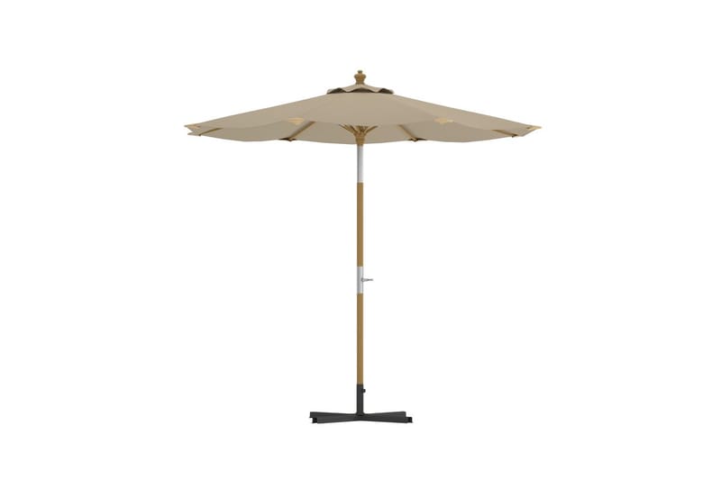 Parasoll Cerox 270 cm Utomhus - ljusgul - Utemöbler - Solskydd - Parasoll - Balkongparasoll