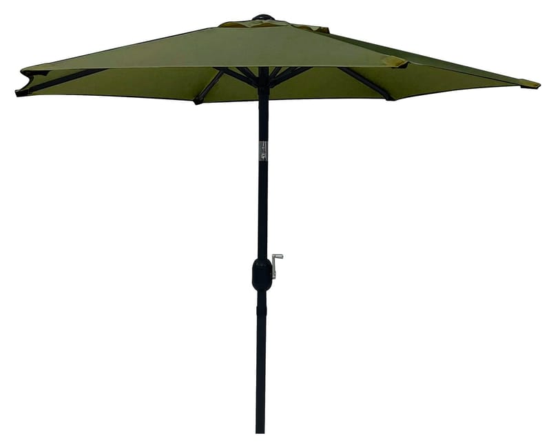 Parasoll Fjällbacka Ø200 cm - mörkgrön - Utemöbler - Solskydd - Parasoll - Balkongparasoll