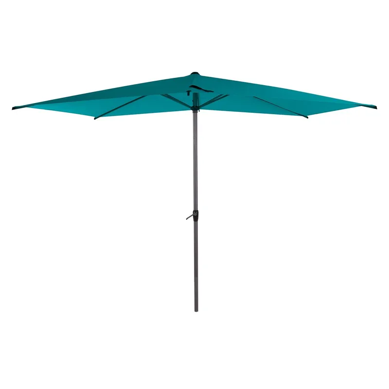 Parasoll Lyon 2x3 m - Oceanblå - Utemöbler - Solskydd - Parasoll - Baliparasoll