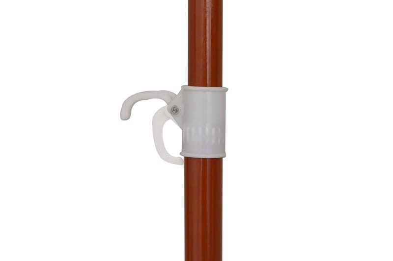 Parasoll med stålstång 180 cm sand - Beige - Utemöbler - Solskydd - Parasoll