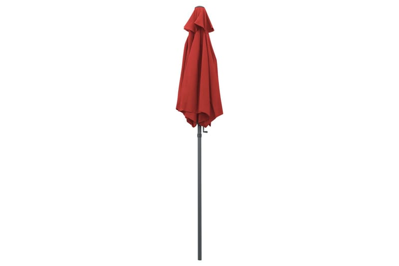 Parasoll terrakotta 200x211 cm aluminium - Brun - Utemöbler - Solskydd - Parasoll