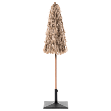 Parasoll utomhus 175 cm Civetta - naturlig/brun - Utemöbler - Solskydd - Parasoll - Balkongparasoll