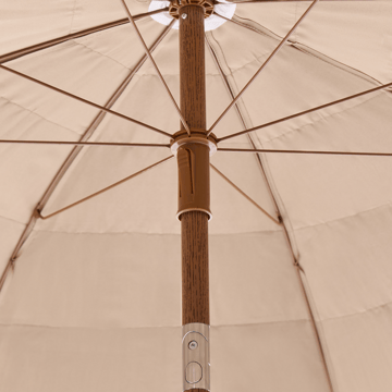 Parasoll utomhus 175 cm Civetta - naturlig/brun - Utemöbler - Solskydd - Parasoll - Balkongparasoll