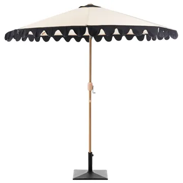 Parasoll utomhus 270 cm Isolotto - beige/brun/svart - Utemöbler - Solskydd - Parasoll - Balkongparasoll