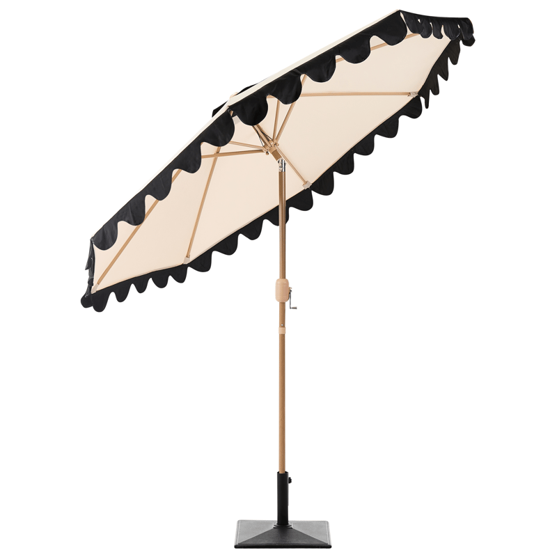 Parasoll utomhus 270 cm Isolotto - beige/brun/svart - Utemöbler - Solskydd - Parasoll - Balkongparasoll
