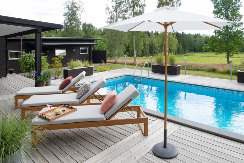 Parasollfot Hillerstorp - Grå - Utemöbler - Solskydd - Parasoll - Parasollfot