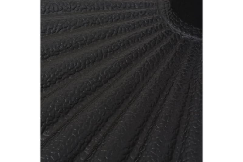 Parasollfot i harts rund svart 14 kg - Svart - Parasollfot