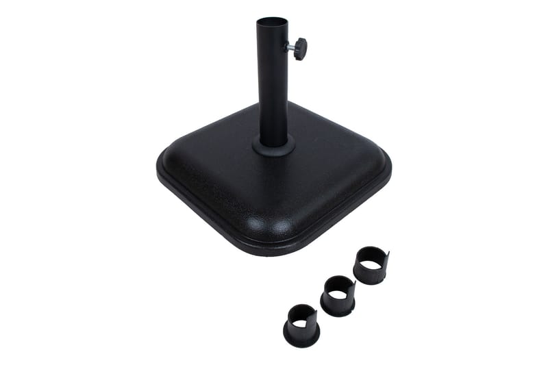 Parasollfot 36x36x6 cm/12 kg Betong - Utemöbler - Solskydd - Parasoll - Parasollfot
