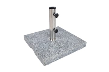 Parasollfot 45x45 cm/30 kg Granit - Utemöbler - Solskydd - Parasoll - Parasollfot