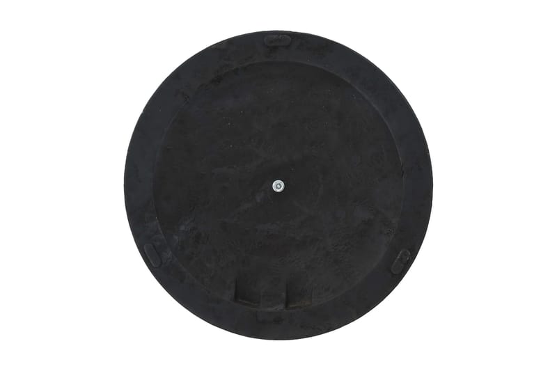 Parasollfot rund polyresin 19 kg svart - Svart - Utemöbler - Solskydd - Parasoll - Parasollfot