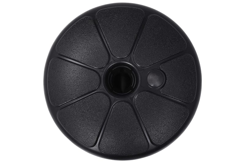 Parasollfot sand/vattenfylld 15 L svart - Svart - Utemöbler - Solskydd - Parasoll - Parasollfot