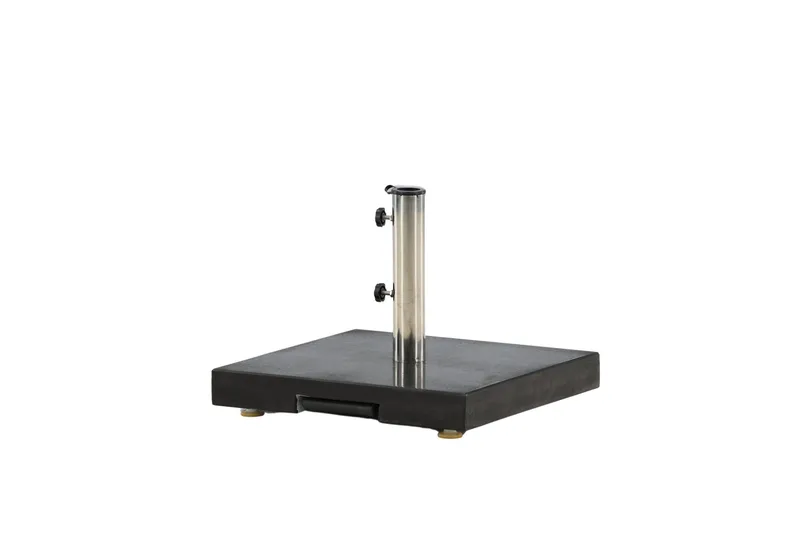 Stathera Parasollsten - Svart - Utemöbler - Solskydd - Parasoll - Parasollfot