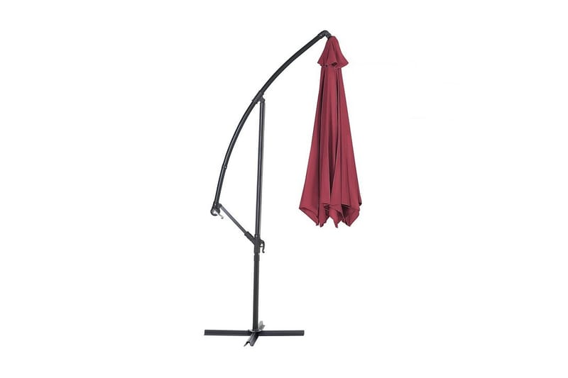Ravenna Parasoll 240 cm - Röd - Utemöbler - Solskydd - Parasoll - Hängparasoll & frihängande parasoll