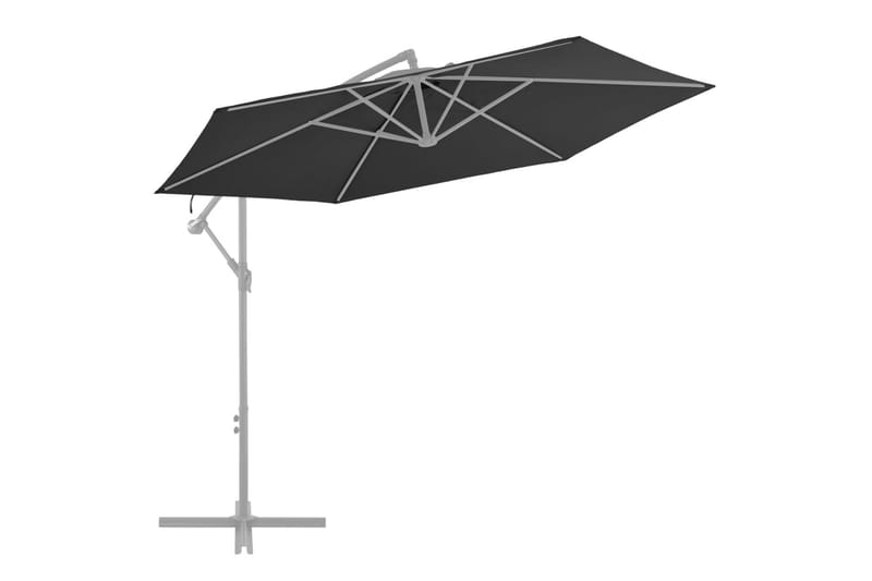 Reservtyg för frihängande parasoll svart 300 cm - Parasoll