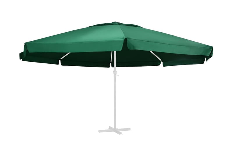 Reservtyg för parasoll grön 600 cm - Grön - Utemöbler - Solskydd - Parasoll