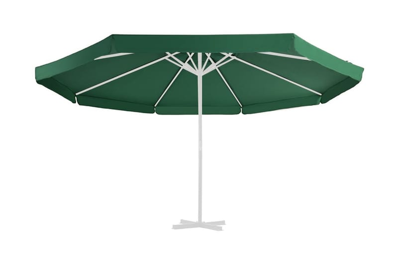 Reservtyg för parasoll grön 500 cm - Grön - Utemöbler - Solskydd - Parasoll