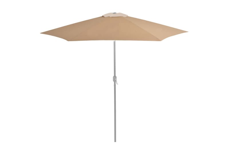 Reservtyg för parasoll taupe 300 cm - Utemöbler - Solskydd - Parasoll