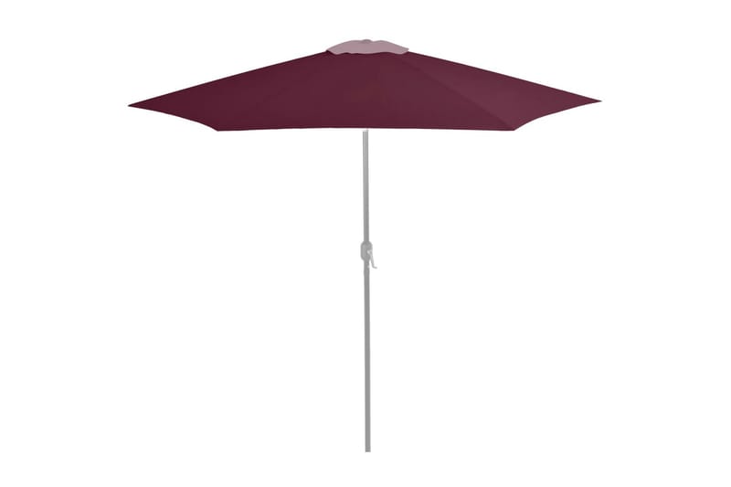 Reservtyg för parasoll vinröd 300 cm - Utemöbler - Solskydd - Parasoll