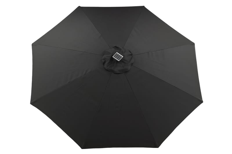 Sabal Parasoll 270 cm med LED - Svart - Utemöbler - Solskydd - Parasoll