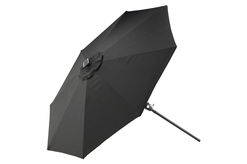 Sabal Parasoll 270 cm med LED - Svart - Utemöbler - Solskydd - Parasoll
