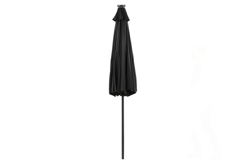 Sabal Parasoll 270 cm med LED - Svart - Utemöbler - Solskydd - Parasoll