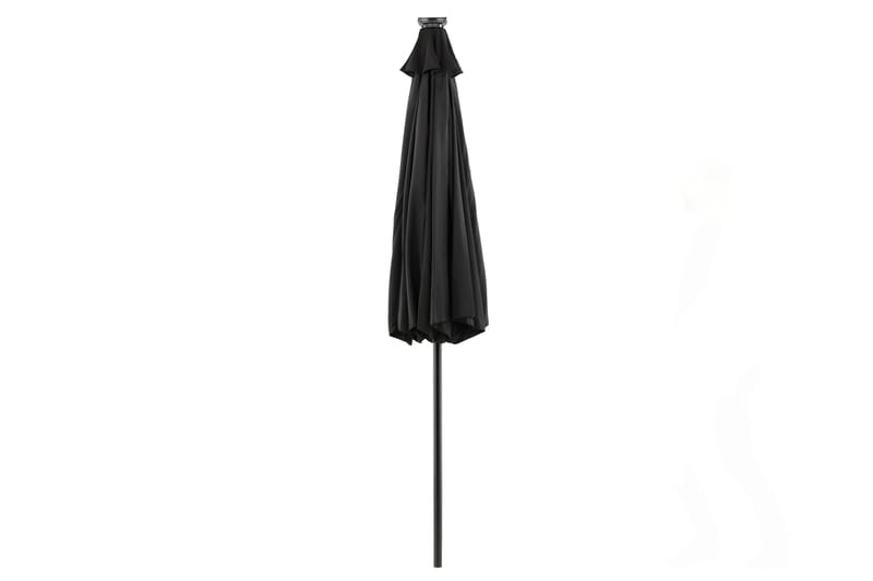 Sabal Parasoll 270 cm med LED - Svart - Utemöbler - Solskydd - Parasoll