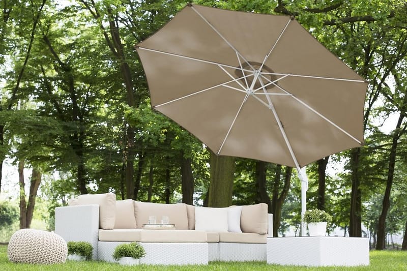 Savona Parasoll 240 cm - Brun - Utemöbler - Solskydd - Parasoll