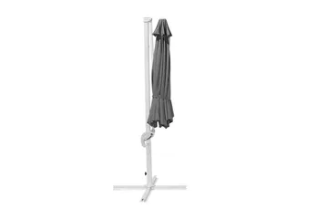 Savona Parasoll 240 cm - Mörkgrå - Utemöbler - Solskydd - Parasoll - Hängparasoll & frihängande parasoll