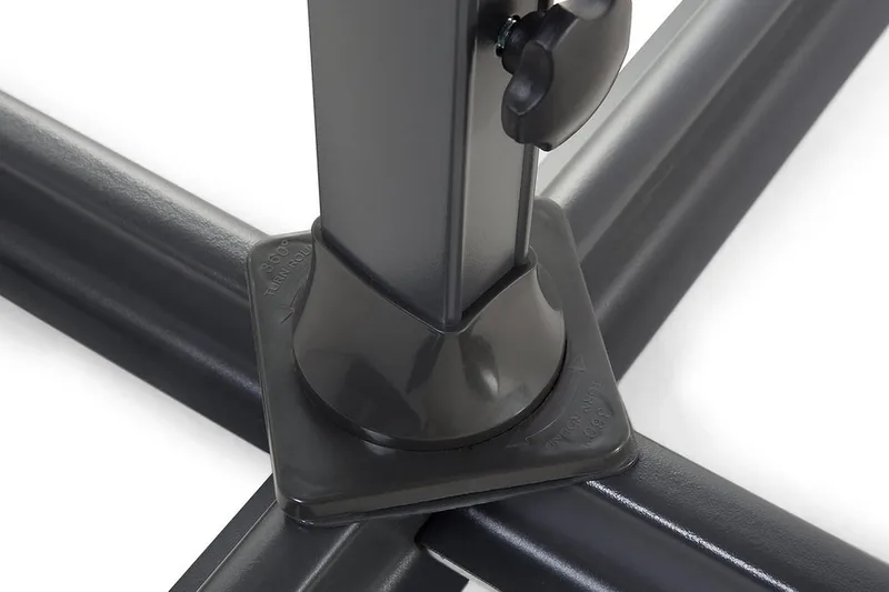 Savona Parasoll 240 cm - Vit - Utemöbler - Solskydd - Parasoll - Hängparasoll & frihängande parasoll