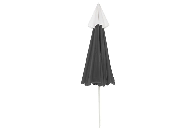 Strandparasoll antracit 240 cm - Antracit - Utemöbler - Solskydd - Parasoll - Strandparasoll