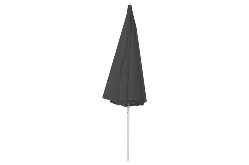 Strandparasoll antracit 300 cm - Antracit - Utemöbler - Solskydd - Parasoll - Strandparasoll