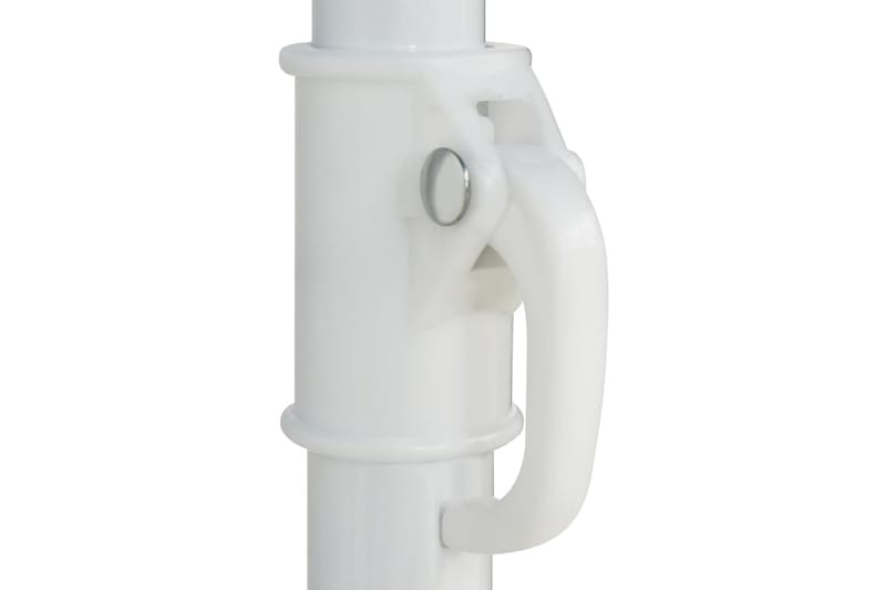 Strandparasoll vit 180 cm - Vit - Utemöbler - Solskydd - Parasoll - Strandparasoll