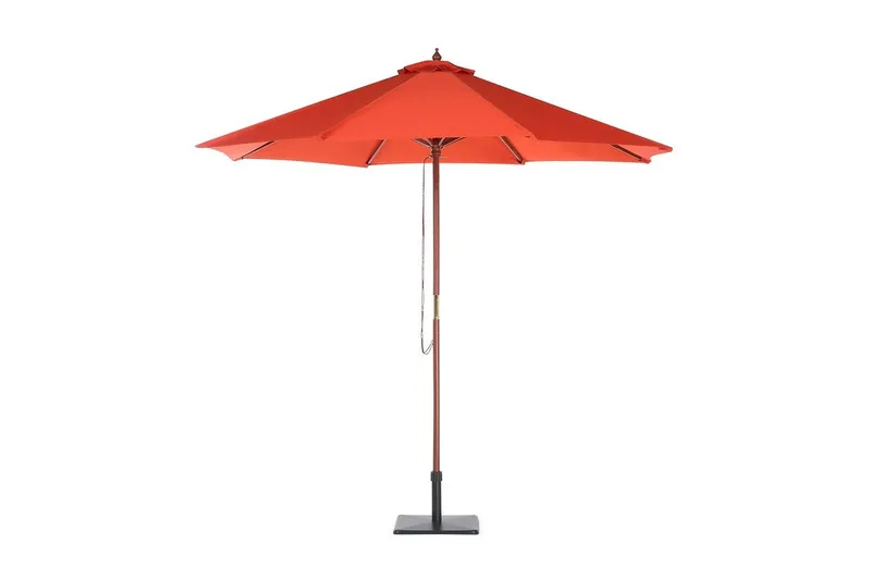 Toscana Ii Parasoll 254 cm, Röd