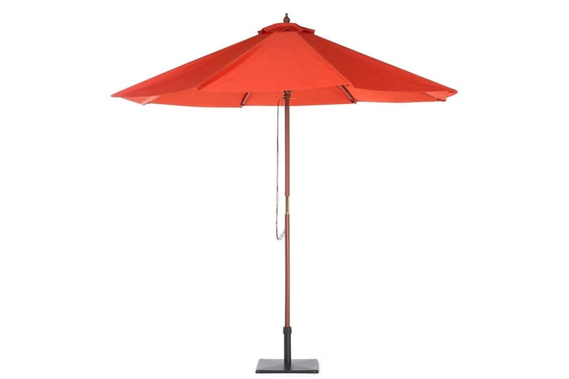 Toscana Ii Parasoll 254 cm - Röd - Utemöbler - Solskydd - Parasoll - Balkongparasoll