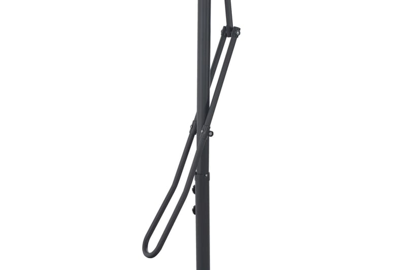 Trädgårdsparasoll med stålstång 250x250 cm grön - Grön - Utemöbler - Solskydd - Parasoll